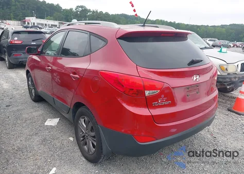 2014 Hyundai Tucson Se из США, поврежденный, VIN KM8JU3AG3EU832708